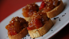 Salsa de fruits et légumes à l'asiatique