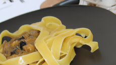 Tagliatelle à la carbo-normande