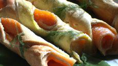 Bâtonnets de saumon feuilletés