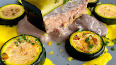 Thon au coulis de courgettes