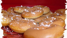 Donuts aux abricots secs et chocolat blanc