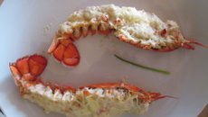 Homard sauce thermidor