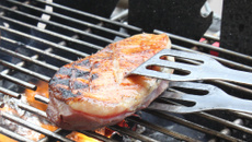 Magret mariné au barbecue