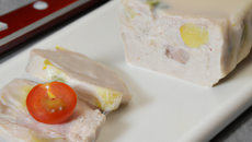 Terrine de poulet au lait de coco