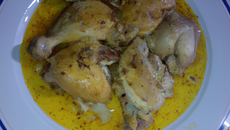 Blancs de dinde à l'indienne, assaisonnés sucré-salé 