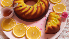 Charlotte au citron et biscuits thé de lu