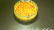 Crème brûlée à la vanille facile