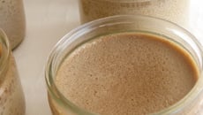 Petits pots de crème café-cannelle