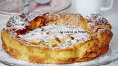 La flognarde aux pommes aux épices de Noël