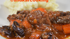 Joues de bœuf aux pruneaux