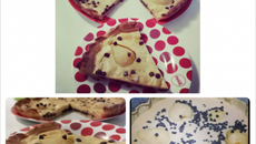 Tarte aux poires, amandes et pépites de chocolat