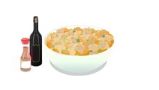 Salade de légumes rôtis