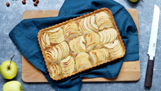 Tarte aux pommes design