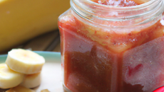 Confiture rhubarbe banane