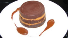Gâteau chocolat et spéculoos sauce Carambars