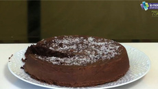 Gâteau chocolat-coco sans gluten sans lactose
