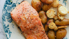 Pavés de saumon au citron et gingembre
