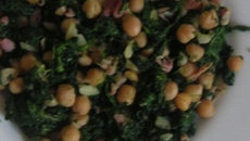Epinards aux pois chiches