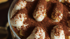 Tiramisu aux amandes torréfiées
