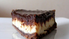 Tarte au chocolat, pamplemousse et amandes