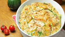 Gratiné de courgettes à la mayonnaise