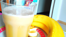 Jus énergisant à la banane