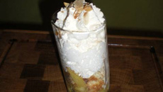 Puits d'amour mascarpone et Calvados