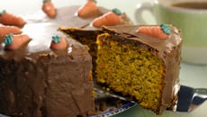 Carrot cake glaçage chocolat