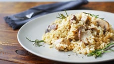 Risotto aux cèpes et champignons de Paris