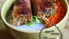 Nems vietnamiens au porc et carottes