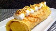 Crêpe au citron meringuée pour un dessert doux et acidulé