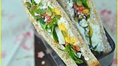 Club Sandwich au Cottage Cheese