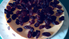 Cheesecake aux raisins