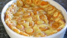 Clafoutis provençal aux abricots et au miel