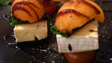 Parasols de melon à la menthe