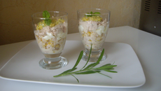 Verrine de crudité