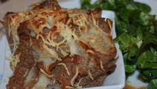 Galette aux pétoncles et fondue de poireaux