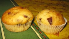 Muffins aux pépites de chocolat savoureux