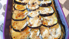 Gratin d'aubergines inratable