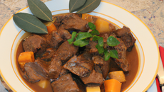 Abaisse de viande au cognac pour les fêtes