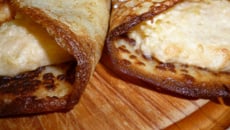 Crêpes soufflées aux pommes reinettes