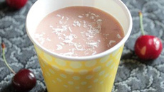 Smoothie cerise banane