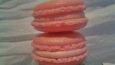 Macarons Poire et Thé noir Rose de Damas