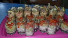 Verrine apéro et/ou entrée