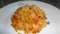 Choux farcis à ma façon