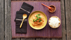 Curry facile de poulet à l'indienne