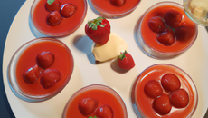 Fraises aux pastis