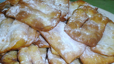 Oreillettes parfumées au citron