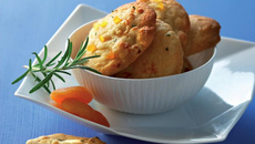 Cookies abricot et romarin