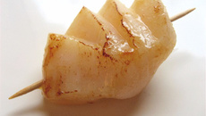 Risotto aux poireaux et ses noix de saint-jacques